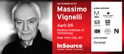 Highlights from An Evening with Massimo Vignelli